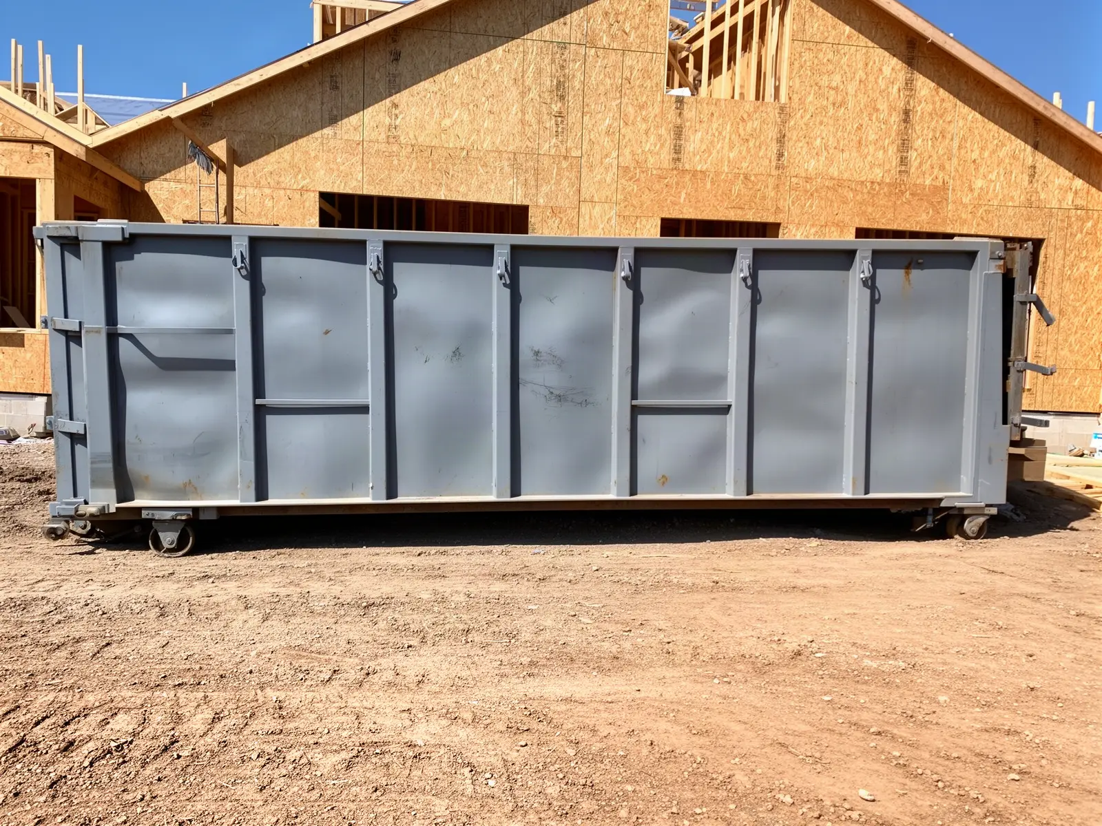Roll-off dumpster from El Mirador Dumpster Works in Covina, CA